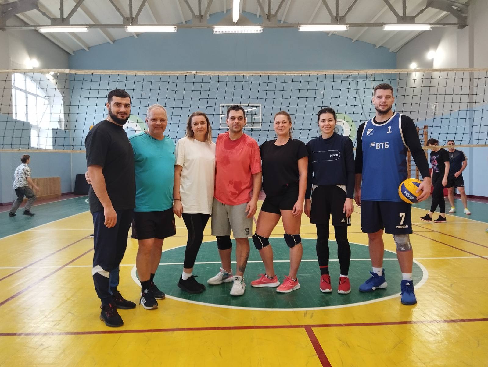 Игры по волейболу среди педагогических работников г. Белгорода.